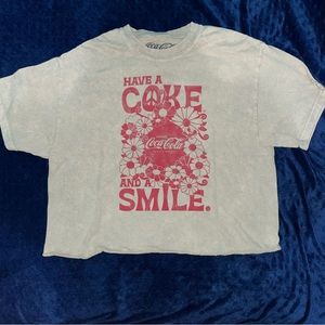 Coca Cola T-shirt cropped